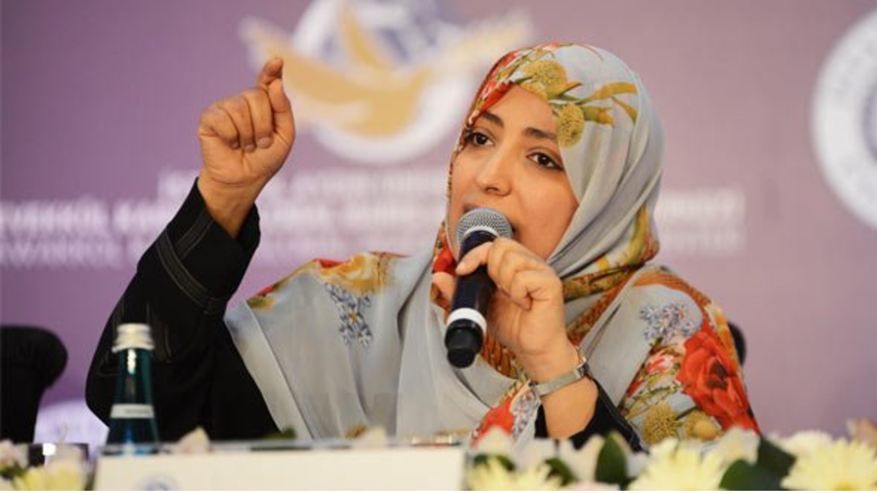 Tawakkol Karman calls upon Saudi-led coalition to lift siege on Yemen and end house arrest on President Hadi  